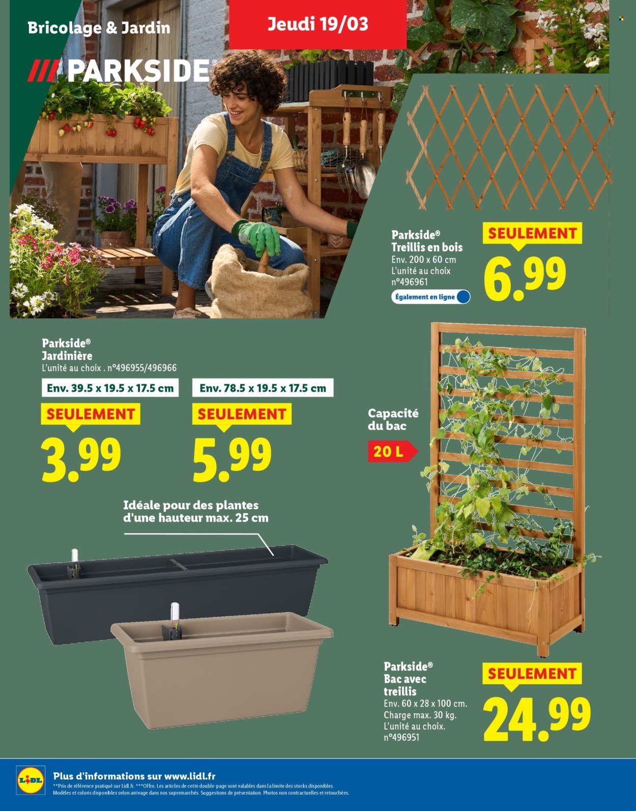 Catalogue LIDL - Plus de 400 produits Parkside