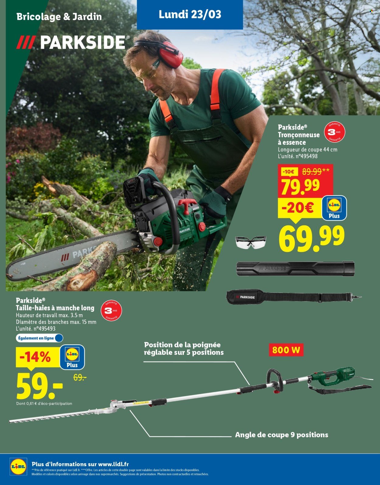 Catalogue LIDL - Plus de 400 produits Parkside