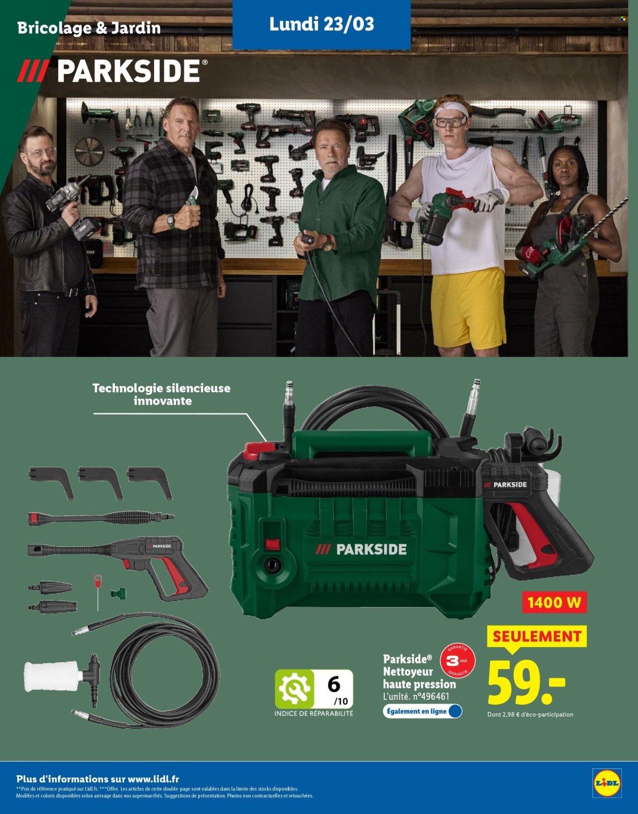 Catalogue LIDL - Plus de 400 produits Parkside