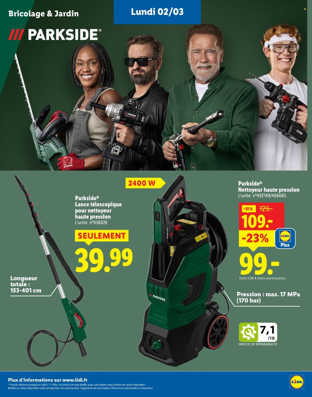 Catalogue LIDL - Plus de 400 produits Parkside