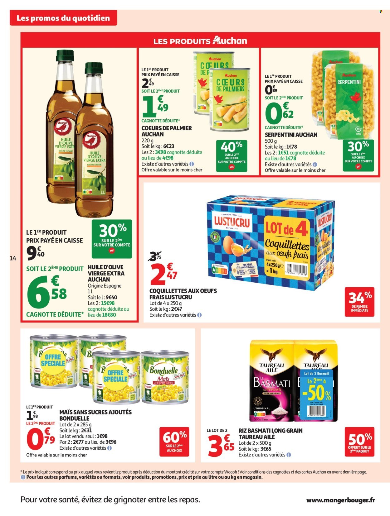Catalogue AUCHAN - Rentrée prix KO supers