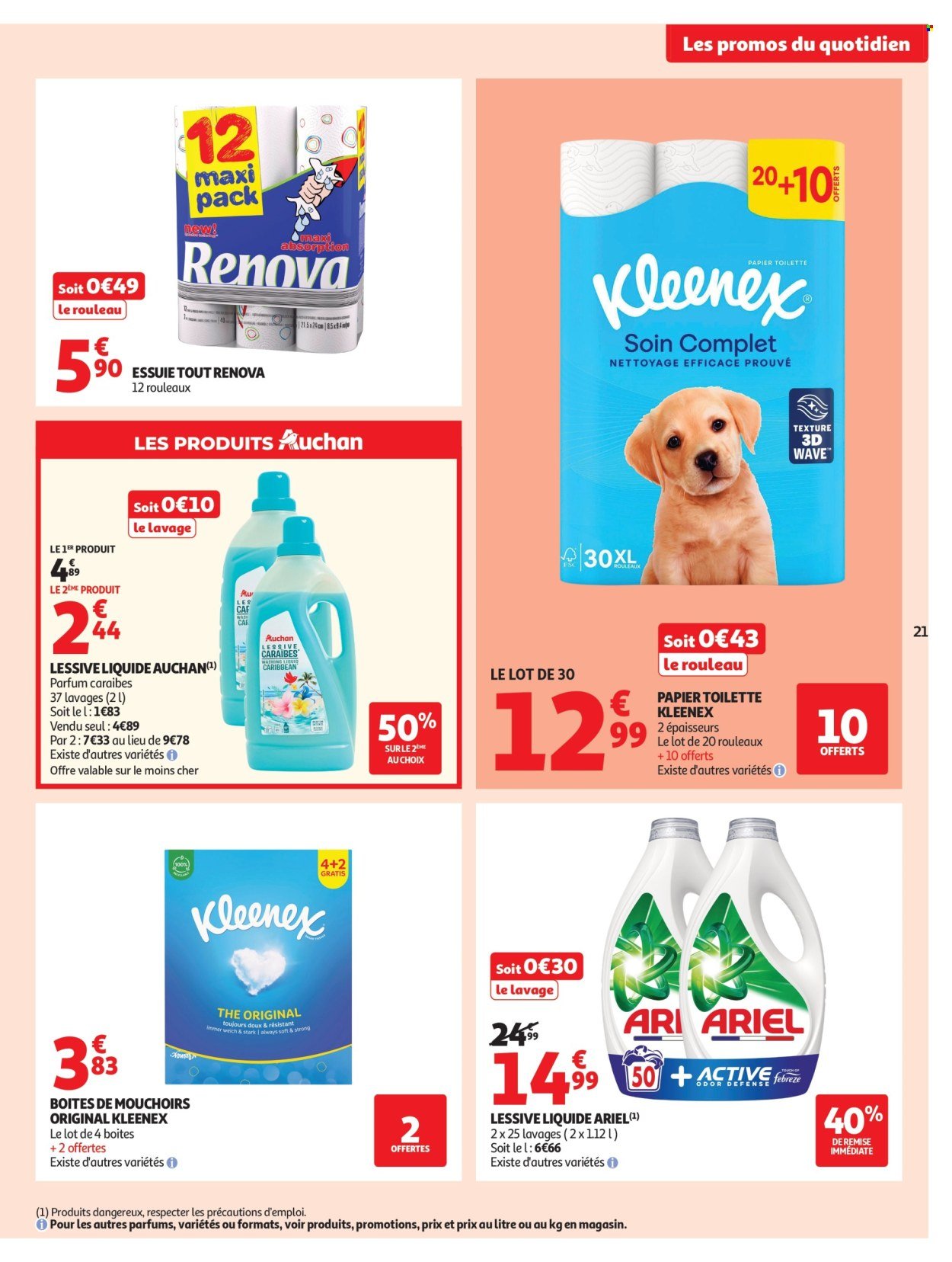 Catalogue AUCHAN - Rentrée prix KO supers