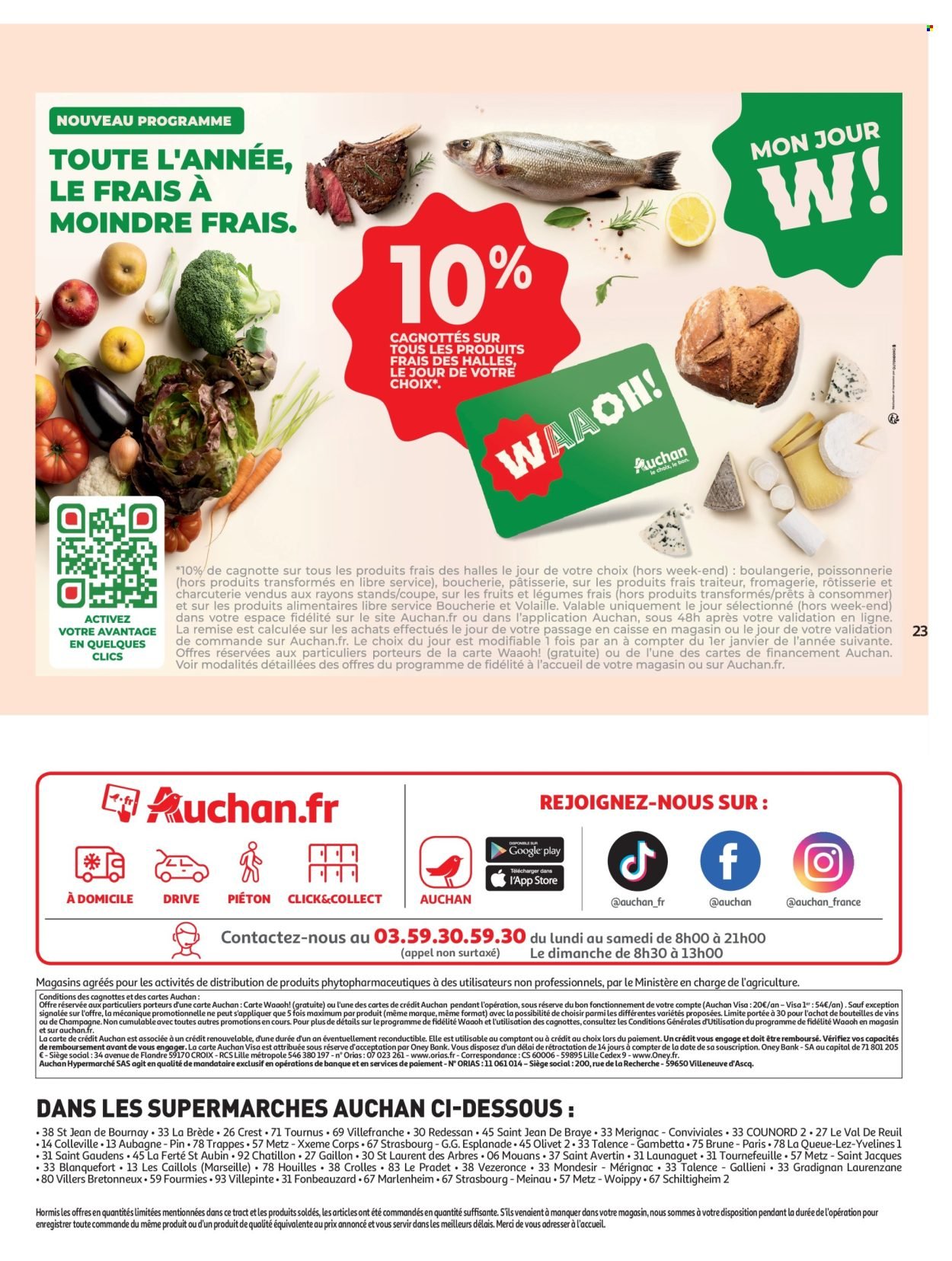 Catalogue AUCHAN - Rentrée prix KO supers