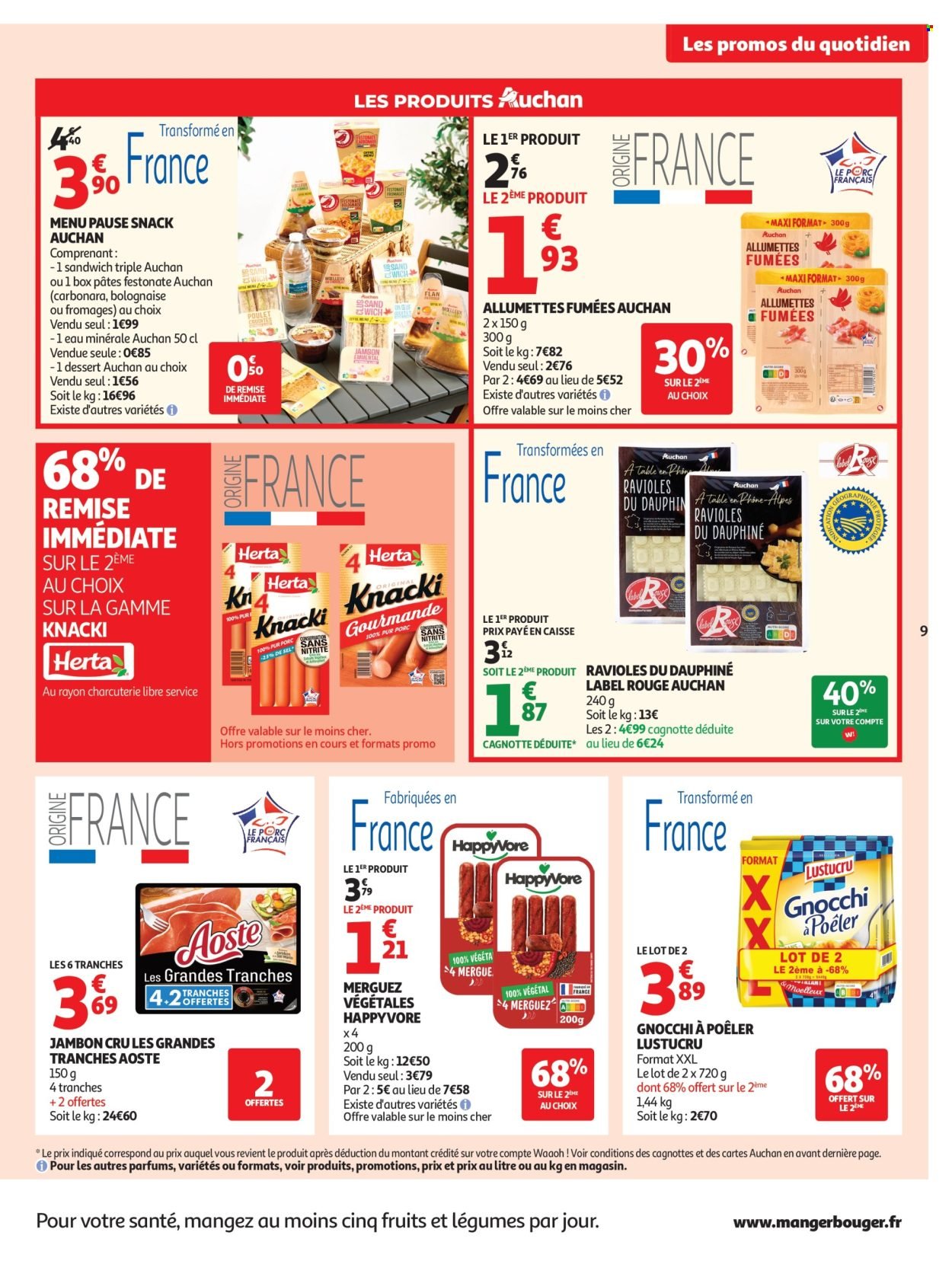 Catalogue AUCHAN - Rentrée prix KO supers