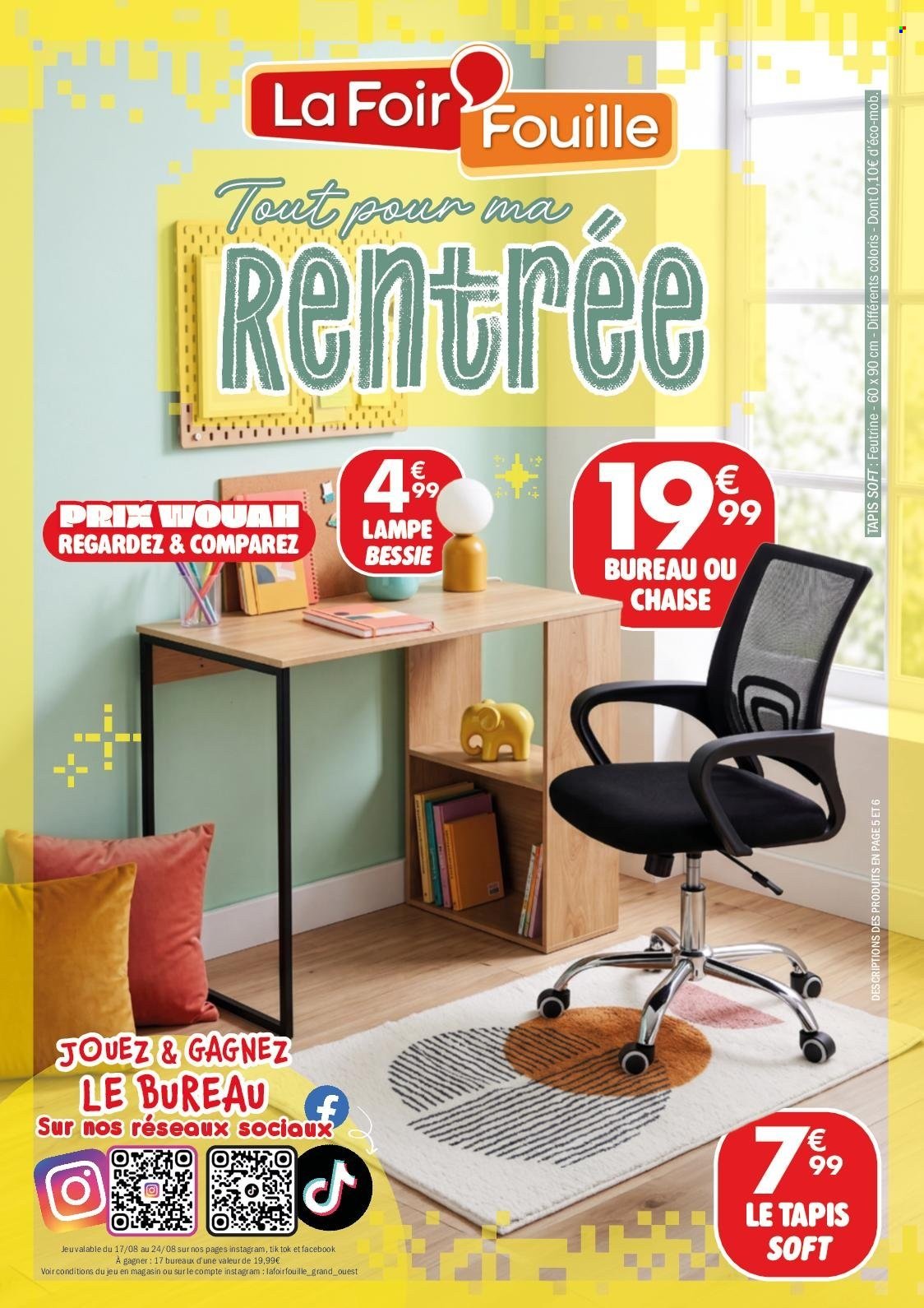 Catalogue LA FOIR'FOUILLE - Du lundi 17 août 2026
