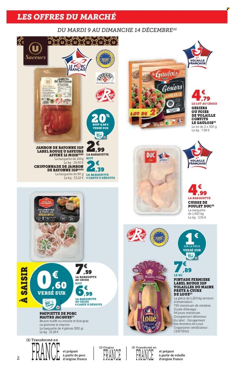 Catalogue U EXPRESS - Les prix bas de la semaine (2025-12-09 - 2025-12-24)