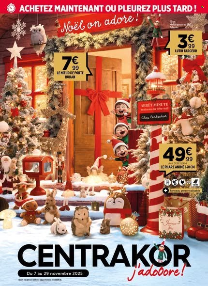 Catalogue CENTRAKOR - Noël on adore!
