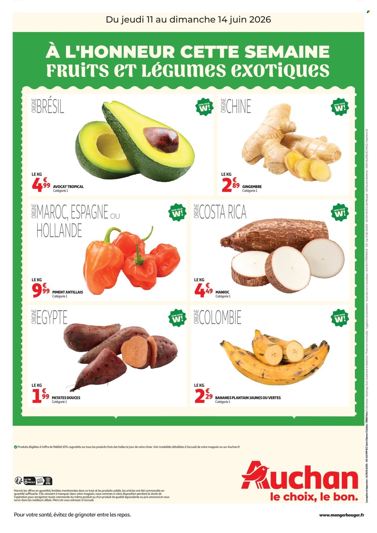Catalogue AUCHAN - À l'honneur cette semaine !