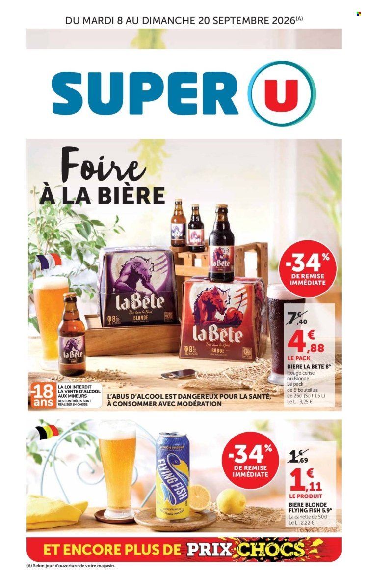 Catalogue SUPER U - Foire à la bière