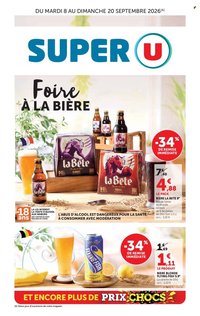 Catalogue SUPER U - Foire à la bière