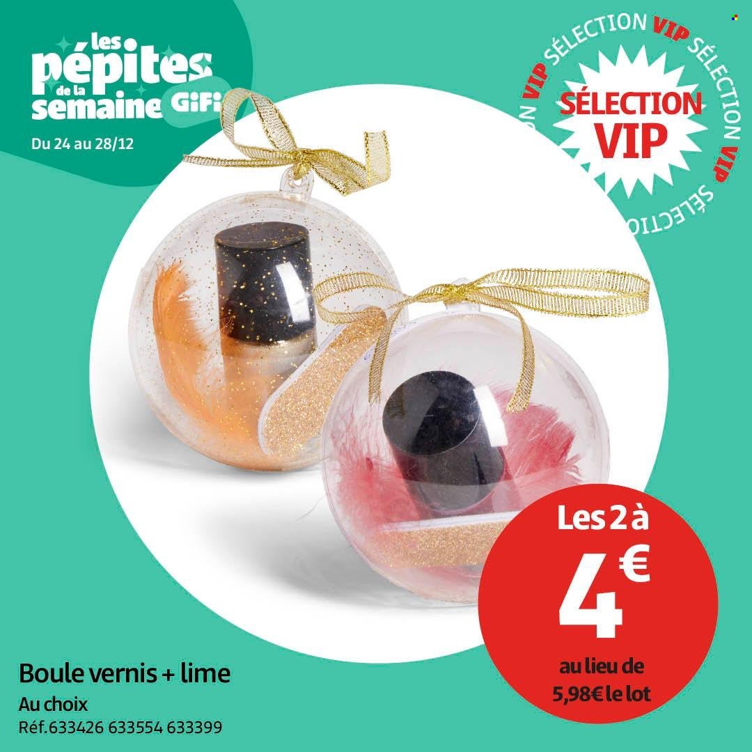 Catalogue GIFI - Du mercredi 24 décembre 2025 (2025-12-24 - 2025-12-28)