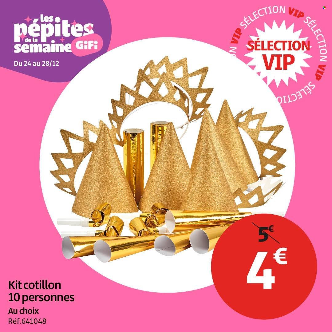 Catalogue GIFI - Du mercredi 24 décembre 2025 (2025-12-24 - 2025-12-28)