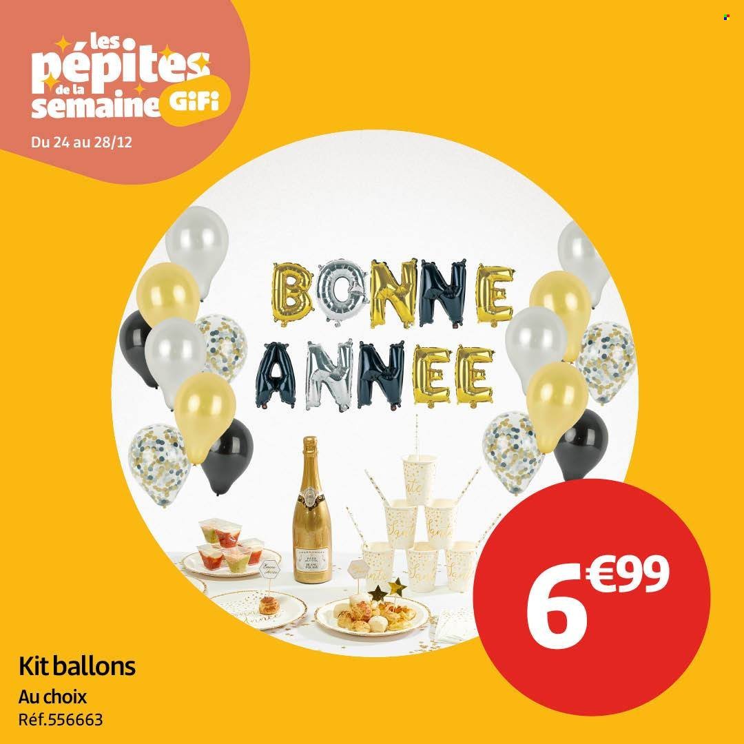 Catalogue GIFI - Du mercredi 24 décembre 2025 (2025-12-24 - 2025-12-28)