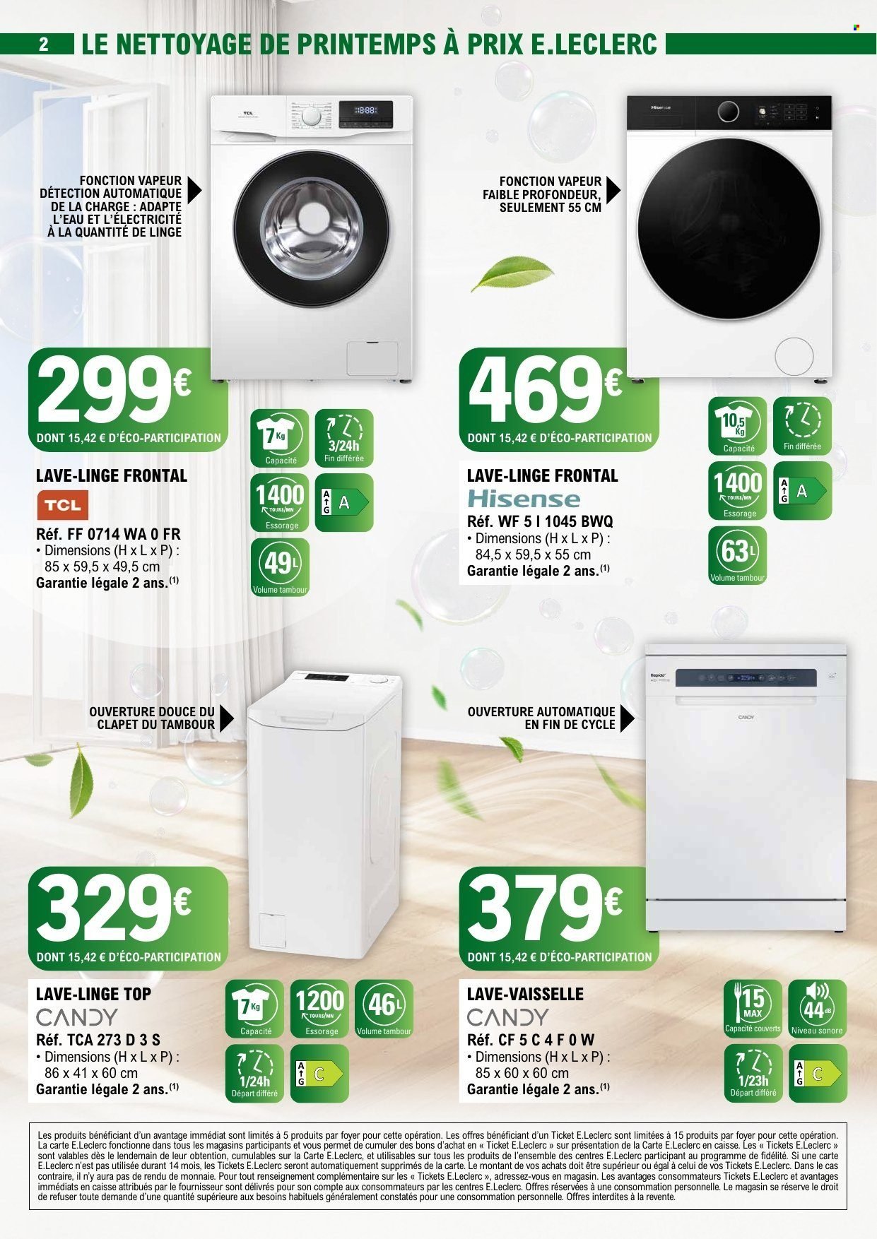 Catalogue E.LECLERC - NETTOYAGE DE PRINTEMPS