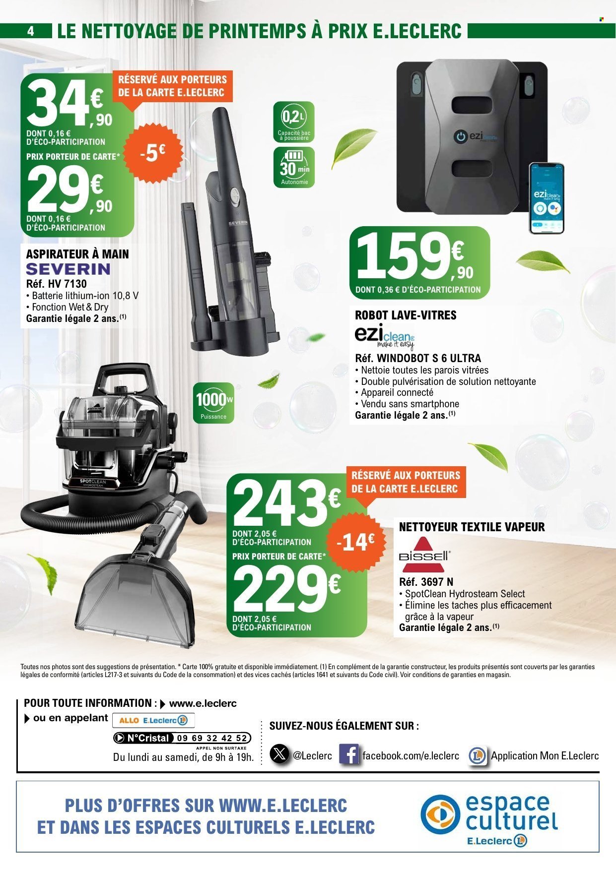 Catalogue E.LECLERC - NETTOYAGE DE PRINTEMPS