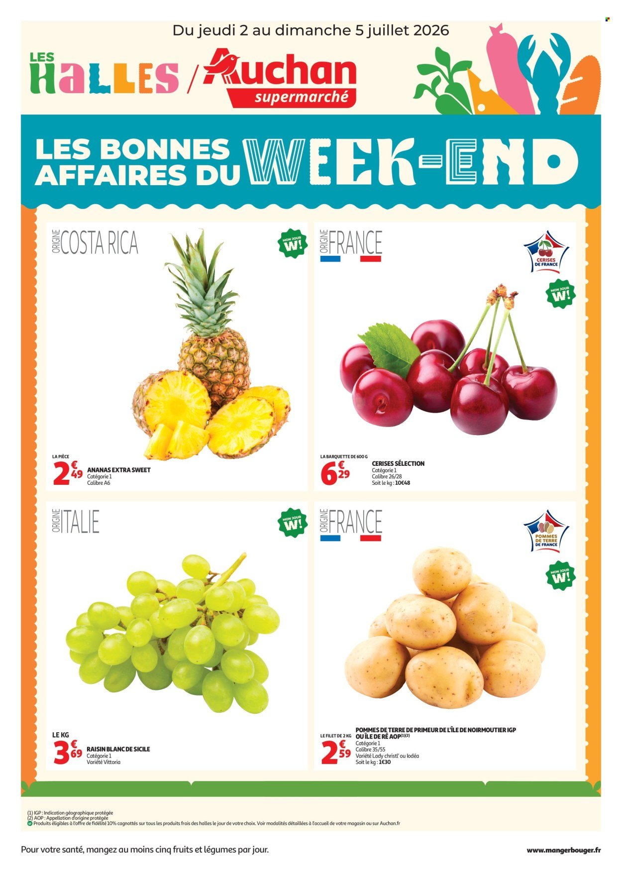 Catalogue AUCHAN - Les bons plan du week end dans votre super