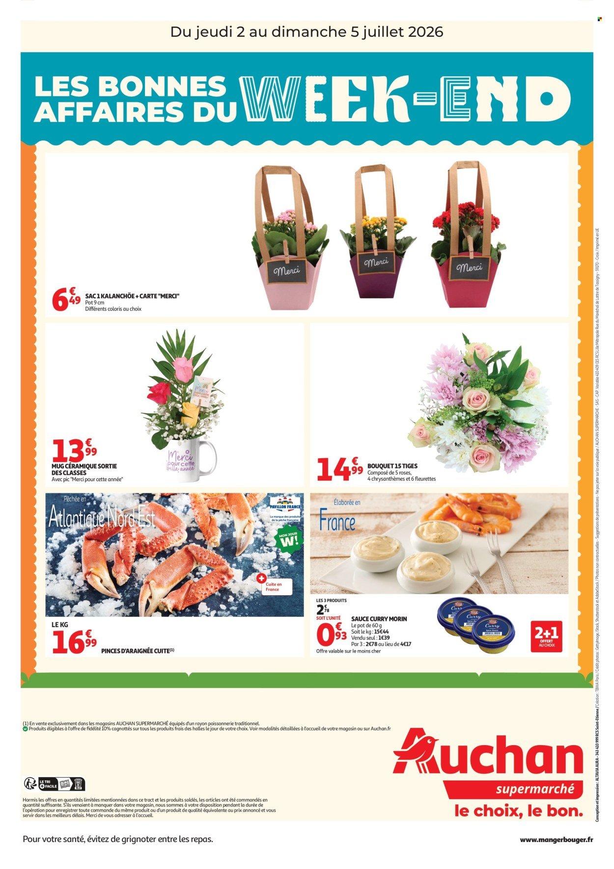 Catalogue AUCHAN - Les bons plan du week end dans votre super