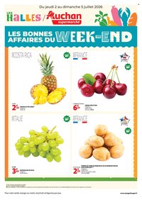 Catalogue AUCHAN - Les bons plan du week end dans votre super