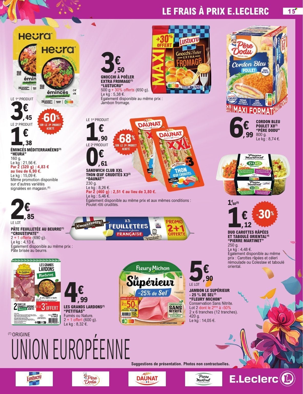Catalogue E.LECLERC - TEMPS FORT FESTIF