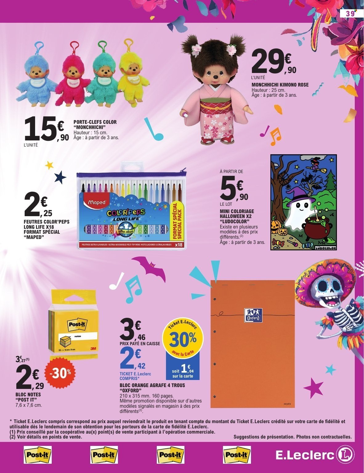 Catalogue E.LECLERC - TEMPS FORT FESTIF