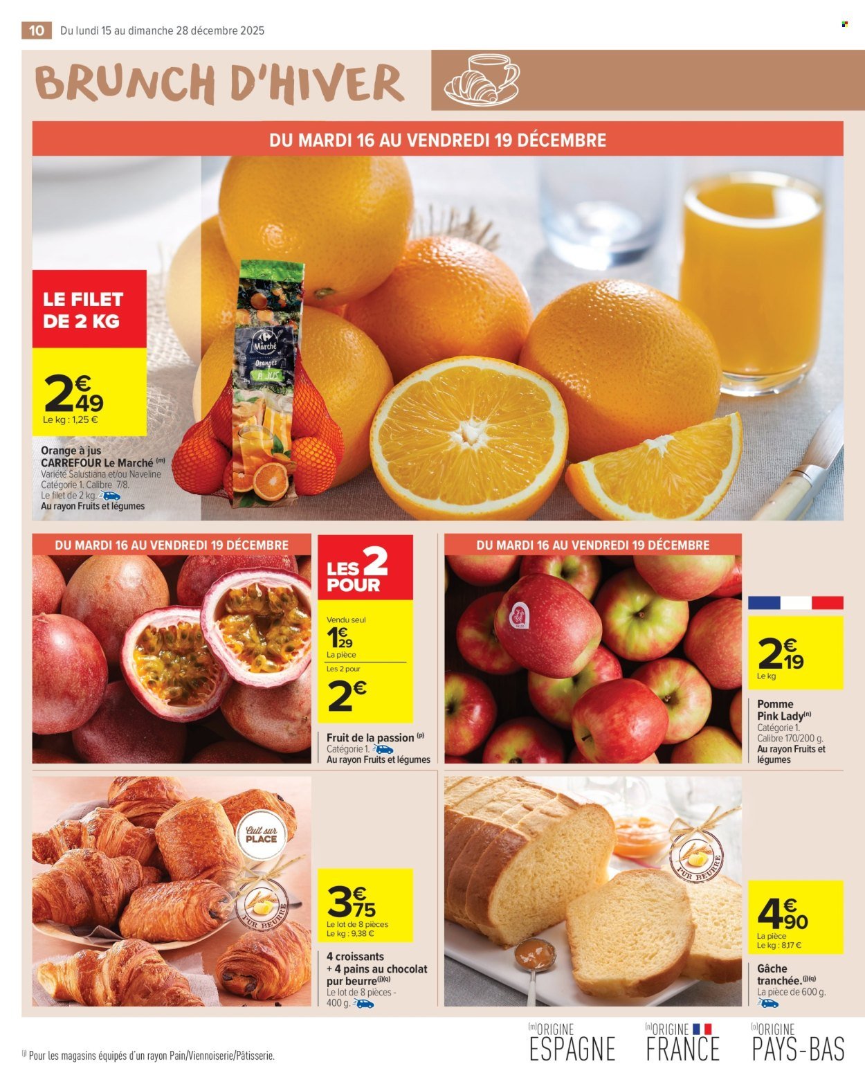 Catalogue CARREFOUR MARKET - BRUNCH D'HIVER (2025-12-15 - 2025-12-28)
