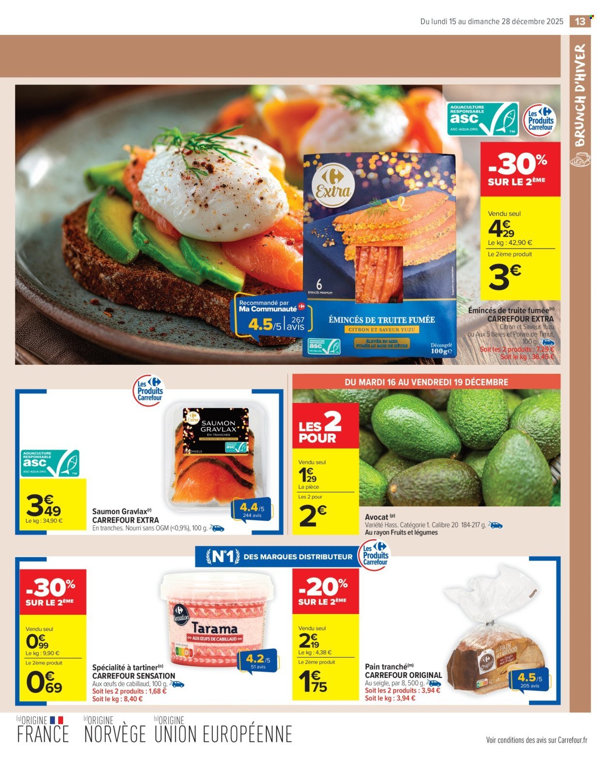 Catalogue CARREFOUR MARKET - BRUNCH D'HIVER (2025-12-15 - 2025-12-28)