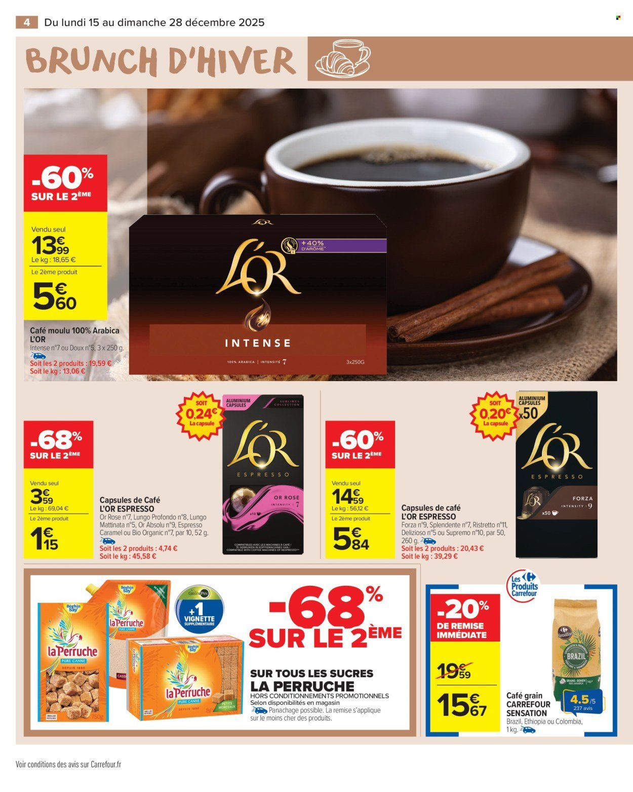 Catalogue CARREFOUR MARKET - BRUNCH D'HIVER (2025-12-15 - 2025-12-28)