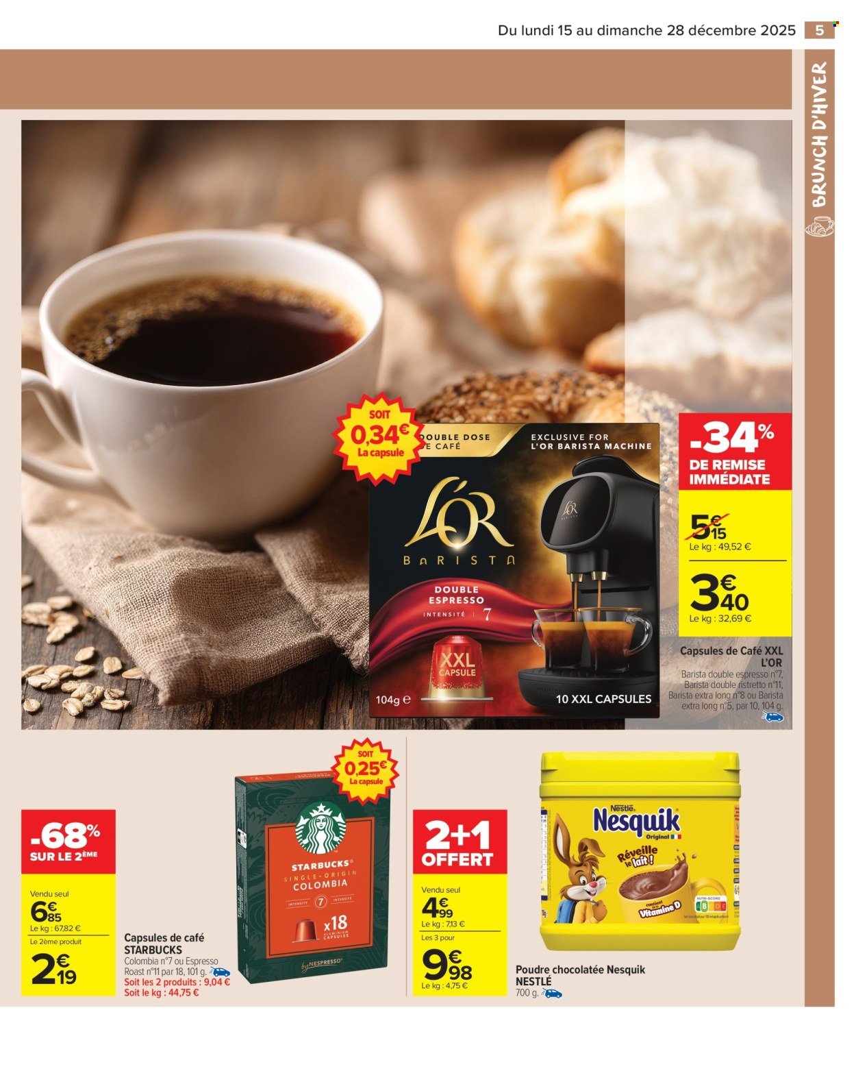 Catalogue CARREFOUR MARKET - BRUNCH D'HIVER (2025-12-15 - 2025-12-28)