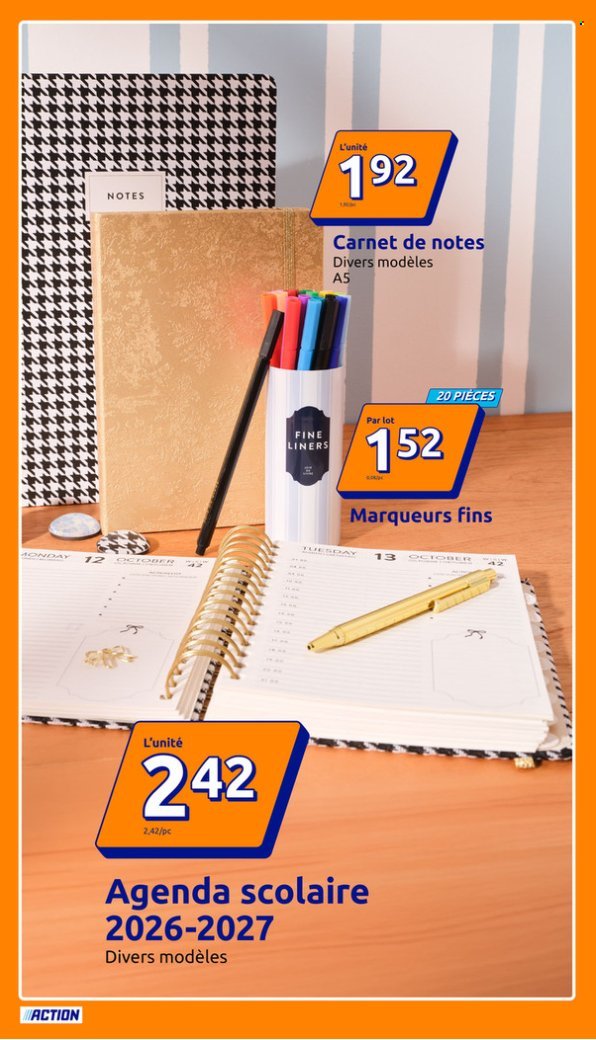 Catalogue ACTION - Du mercredi 1er juillet 2026