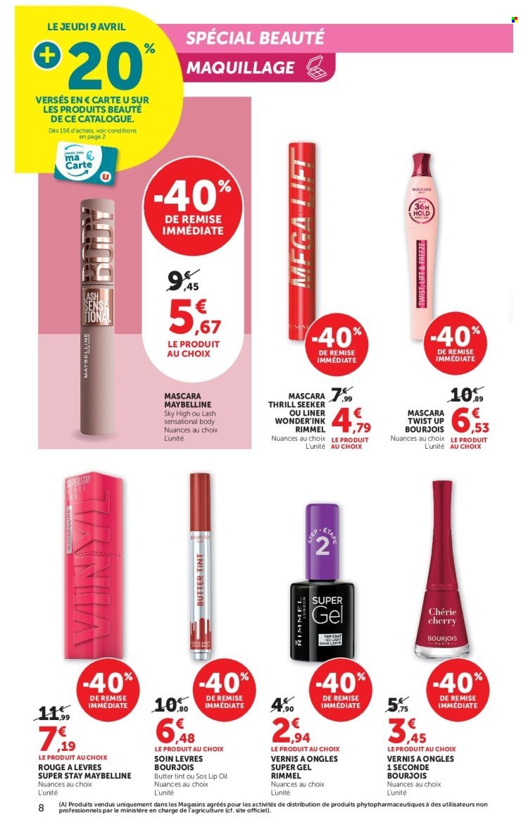 Catalogue HYPER U - La beauté à prix bas (2026-04-08 - 2026-04-19)