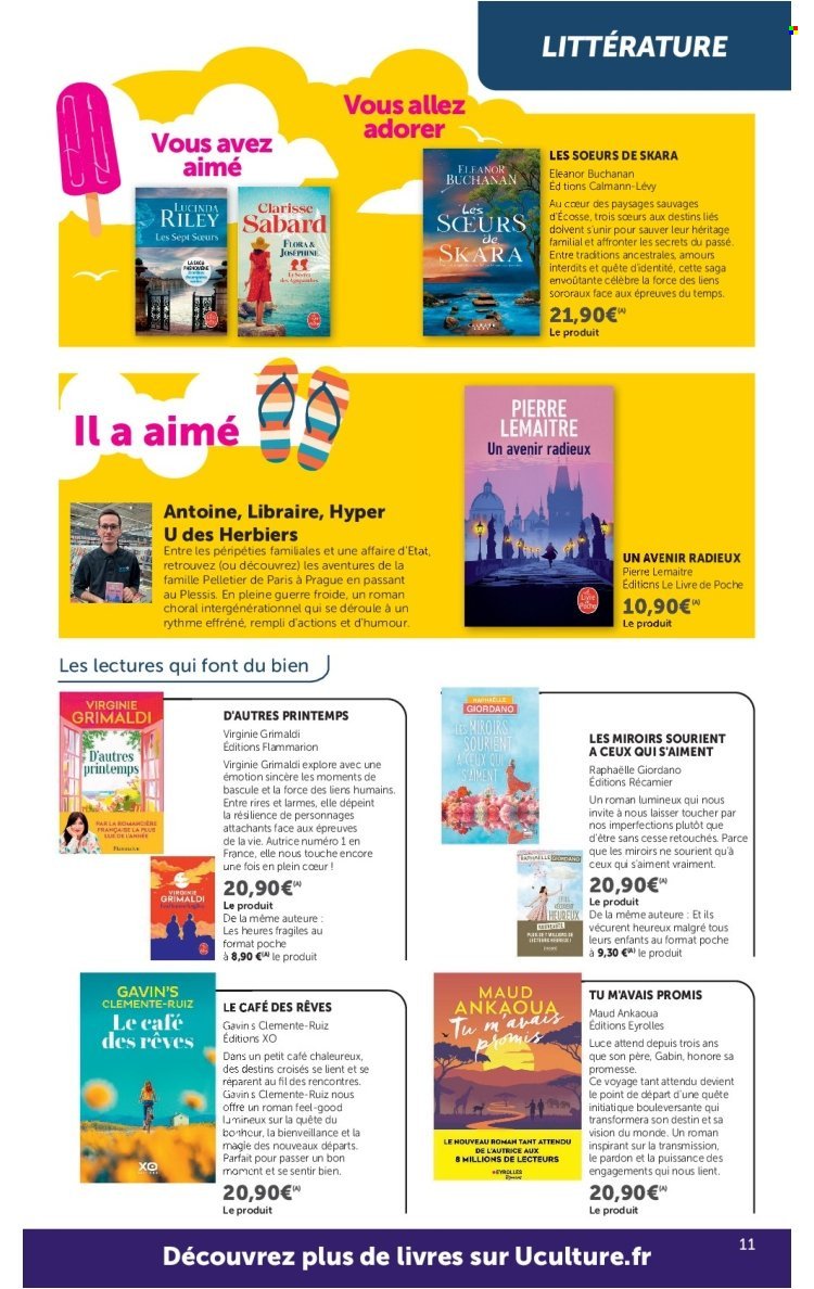 Catalogue HYPER U - Destination Culture, faites de votre été un moment d'évasion