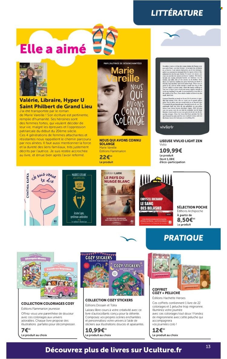 Catalogue HYPER U - Destination Culture, faites de votre été un moment d'évasion