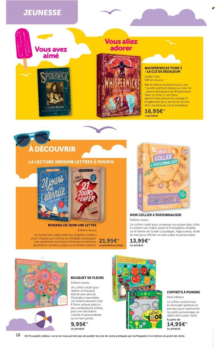 Catalogue HYPER U - Destination Culture, faites de votre été un moment d'évasion