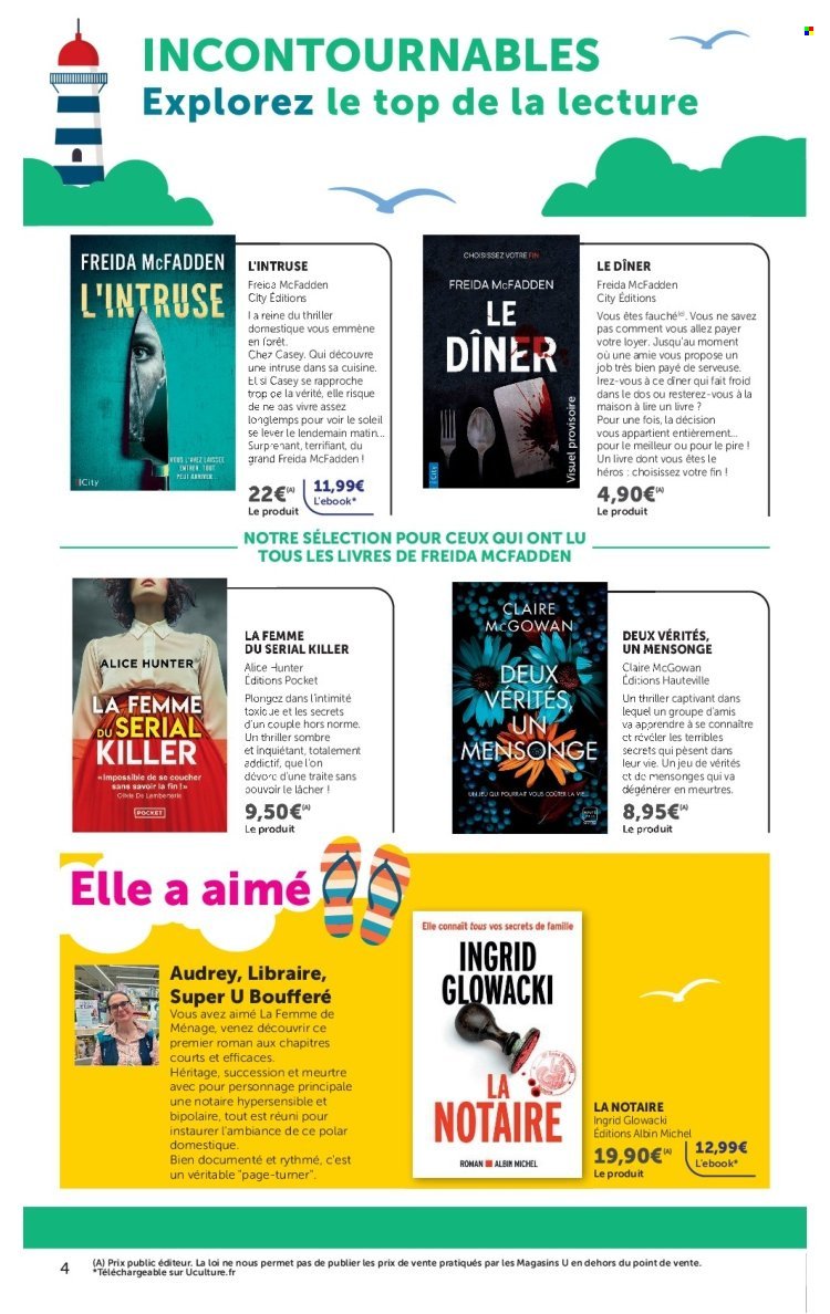 Catalogue HYPER U - Destination Culture, faites de votre été un moment d'évasion