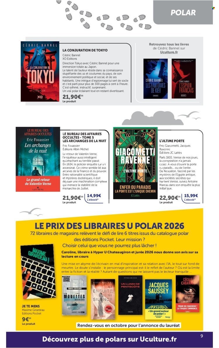 Catalogue HYPER U - Destination Culture, faites de votre été un moment d'évasion