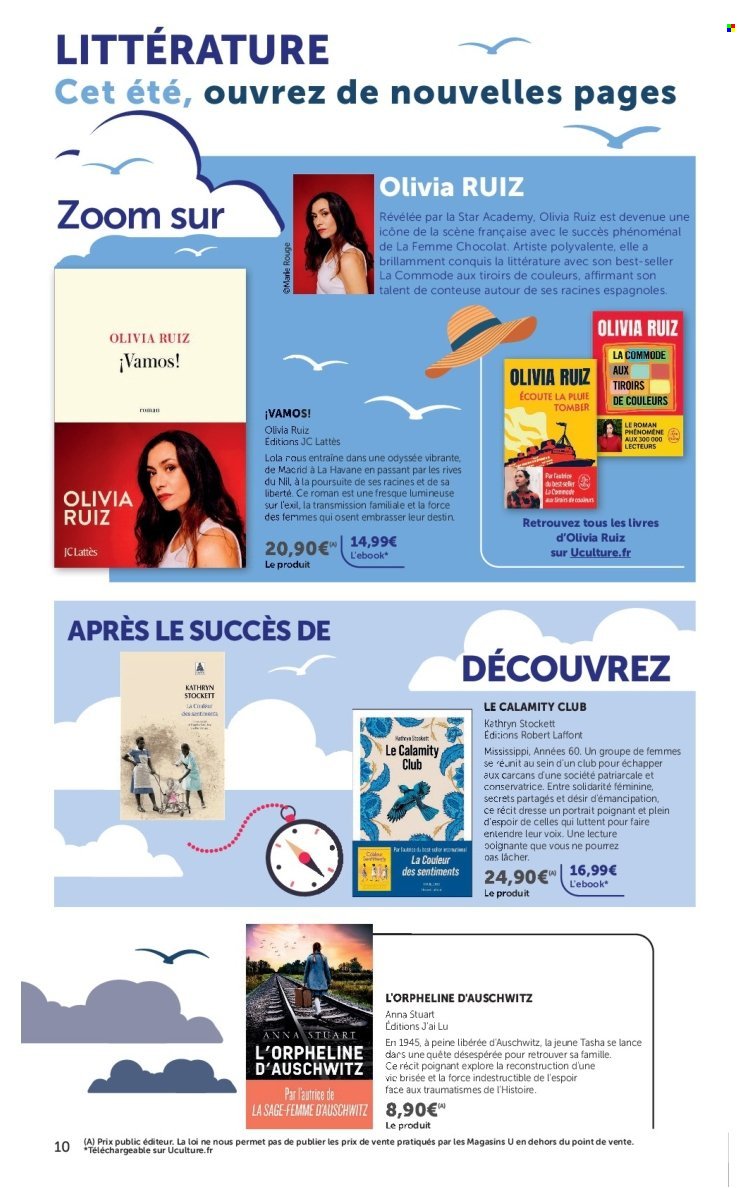 Catalogue HYPER U - Destination Culture, faites de votre été un moment d'évasion