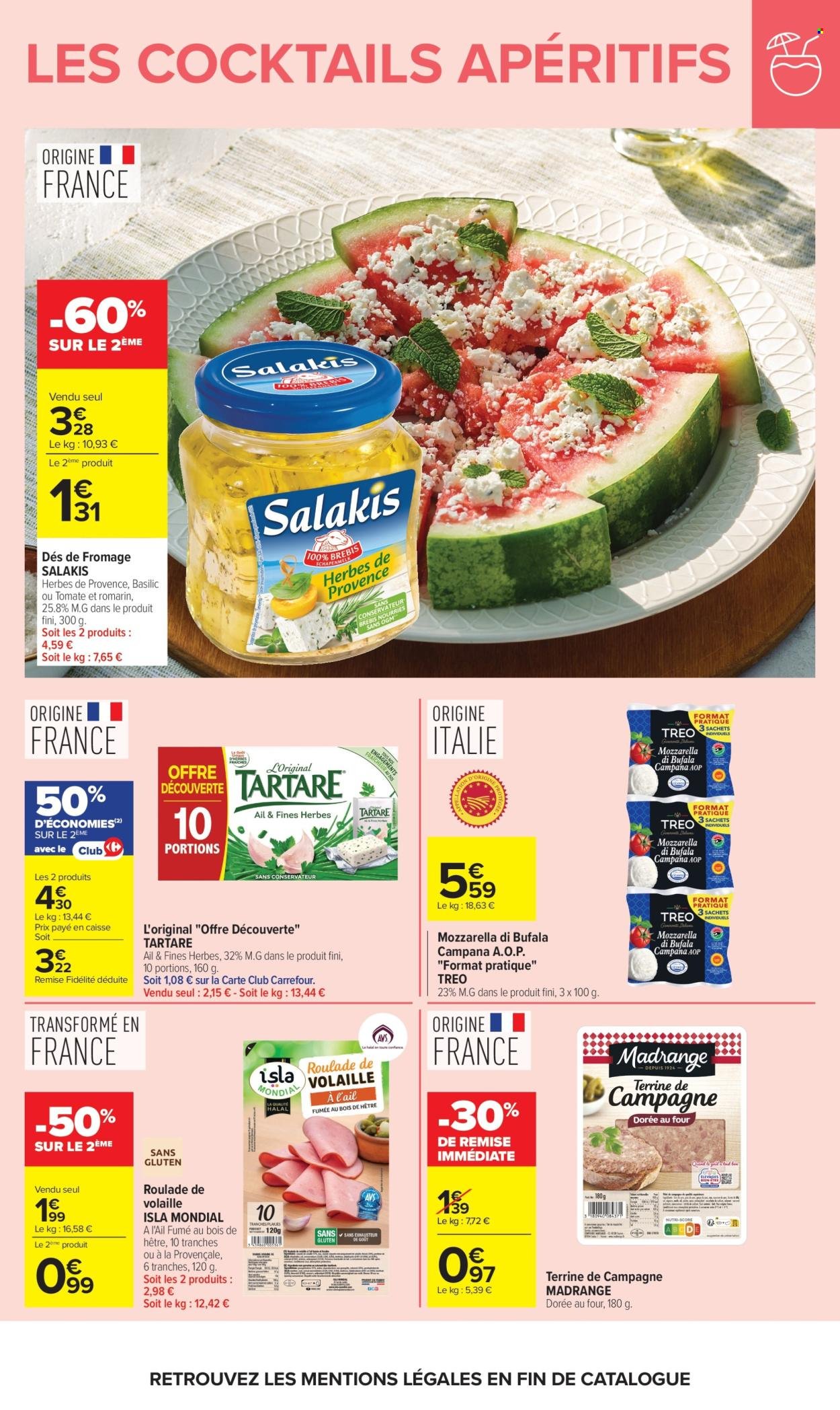Catalogue CARREFOUR - LES COCKTAILS