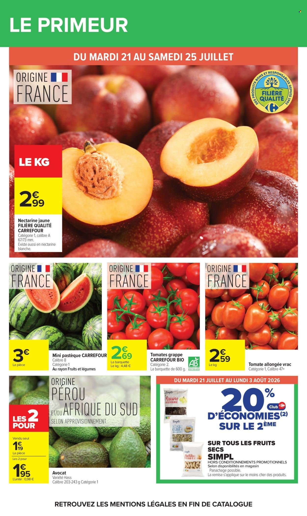Catalogue CARREFOUR - LES COCKTAILS