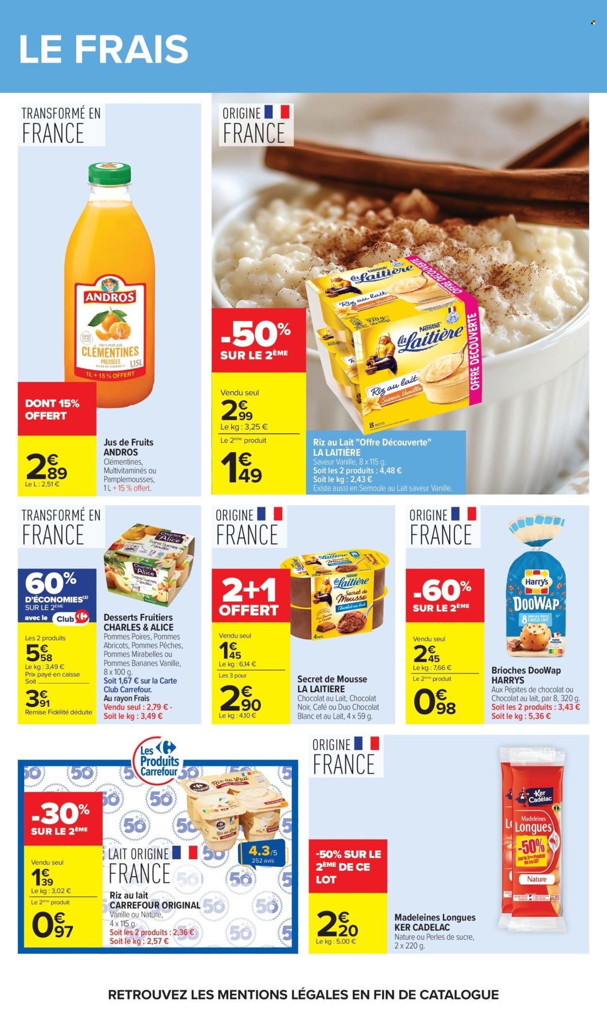 Catalogue CARREFOUR - LES COCKTAILS