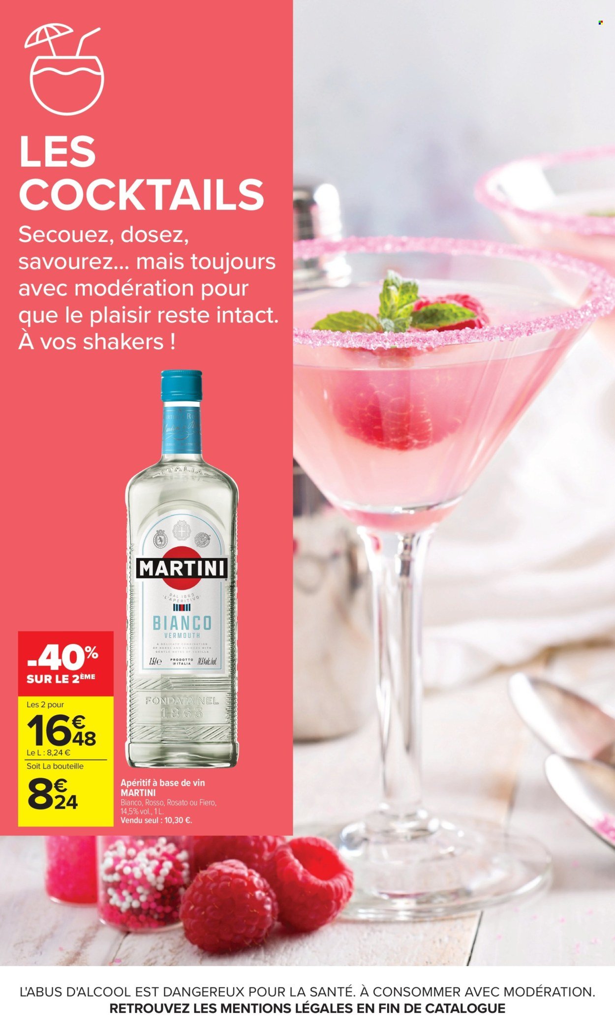 Catalogue CARREFOUR - LES COCKTAILS