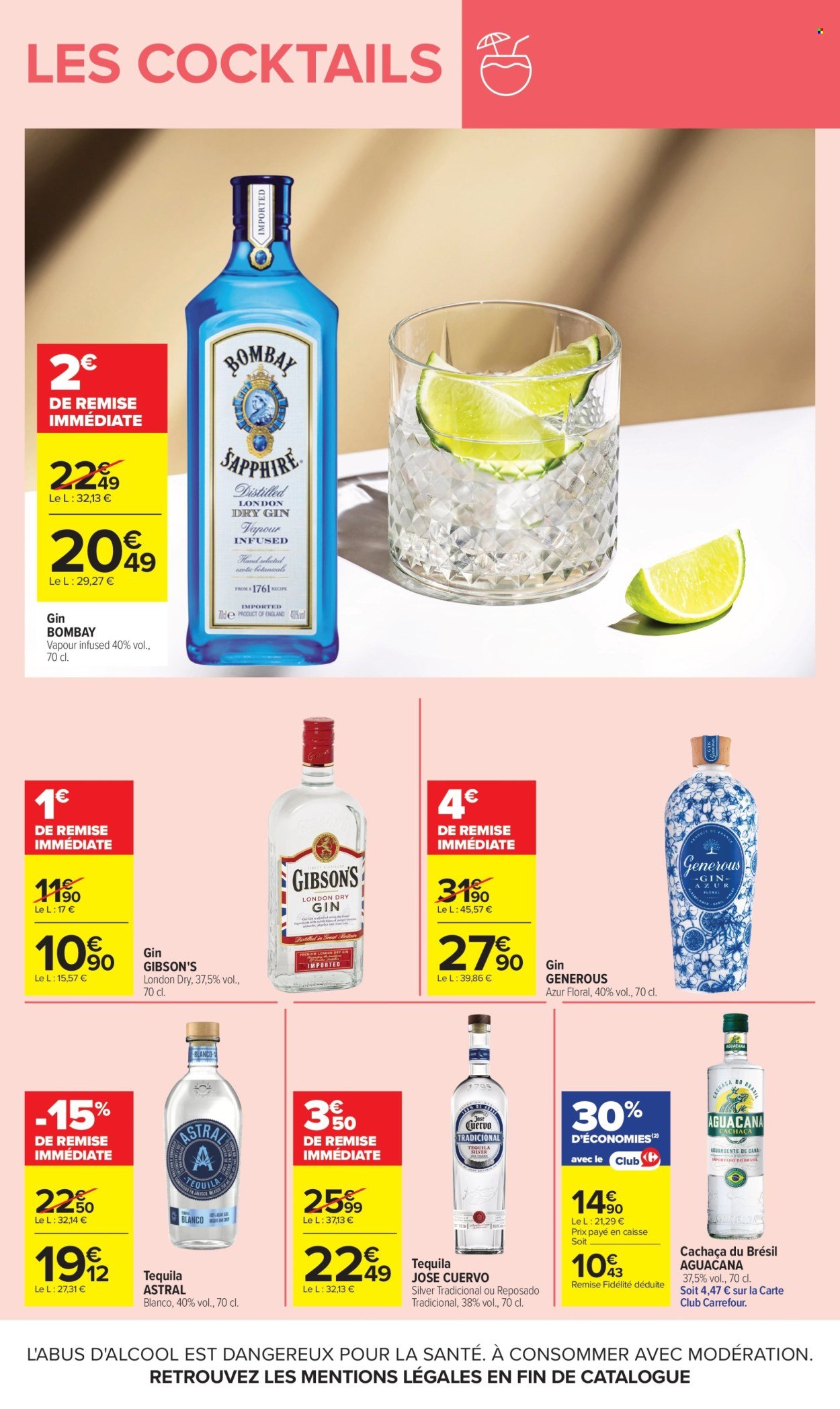Catalogue CARREFOUR - LES COCKTAILS