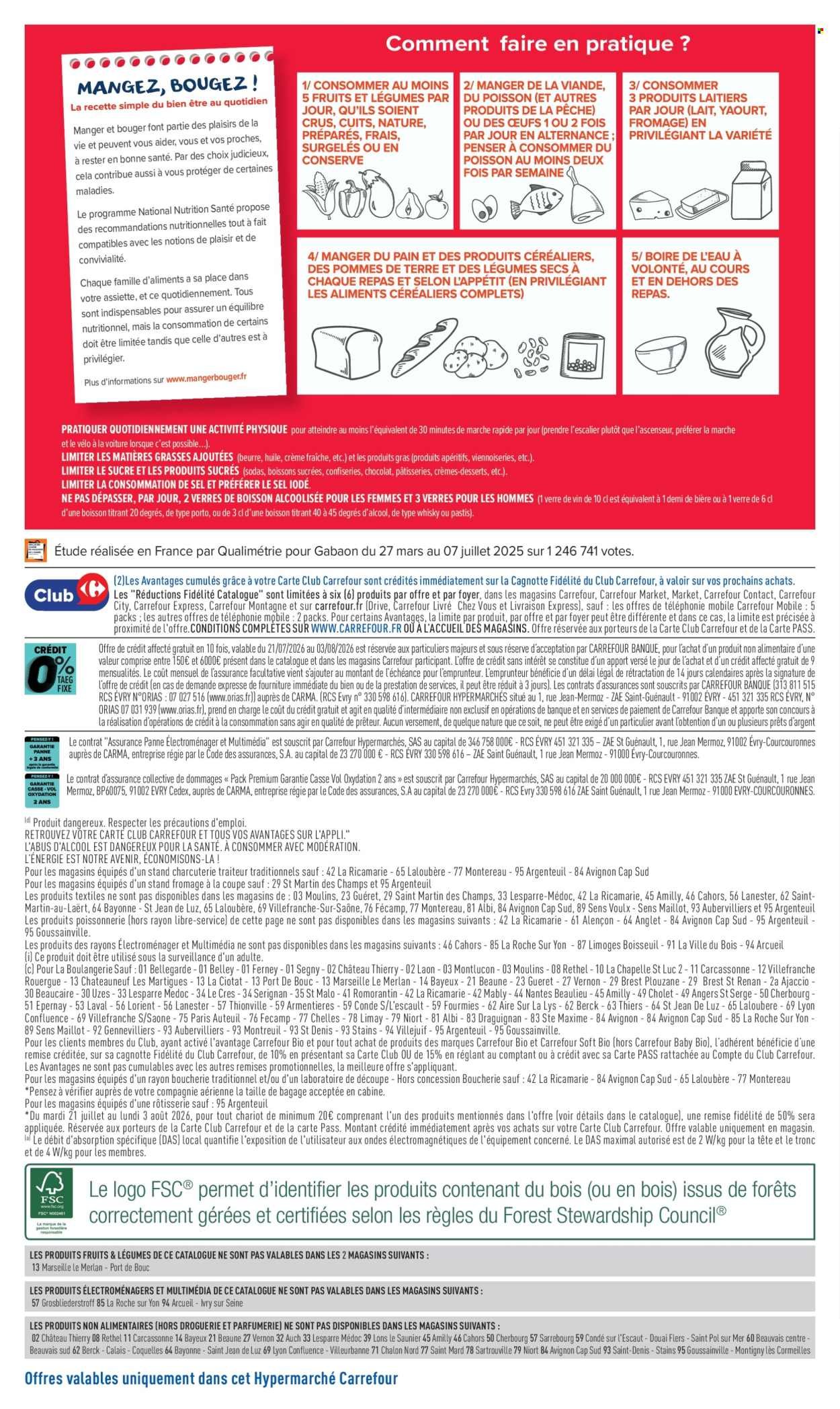 Catalogue CARREFOUR - LES COCKTAILS