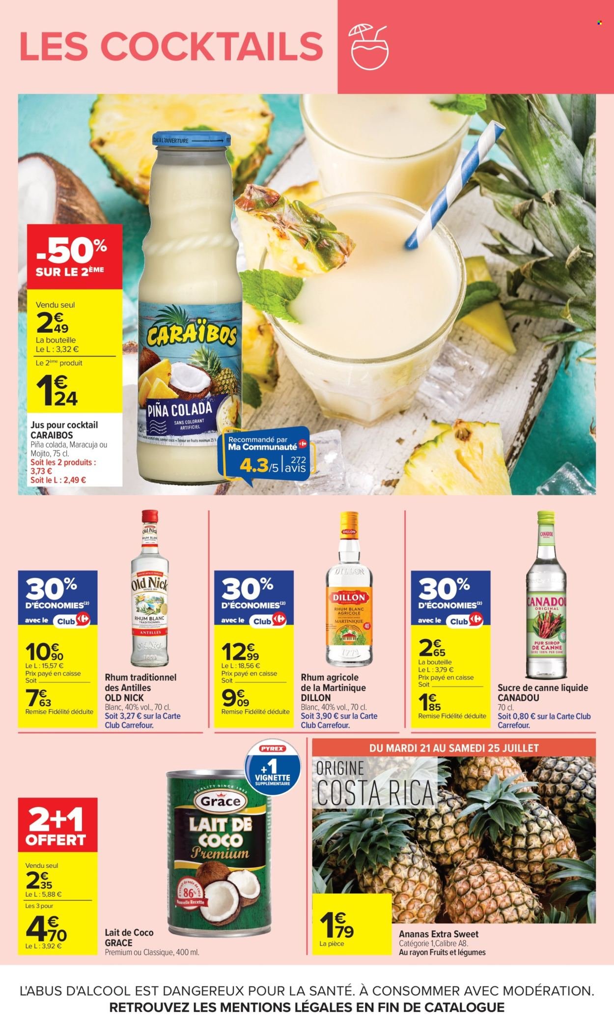 Catalogue CARREFOUR - LES COCKTAILS