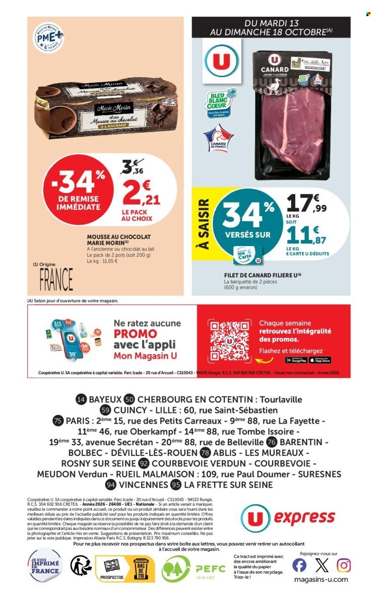 Catalogue U EXPRESS - Les prix bas de la semaine
