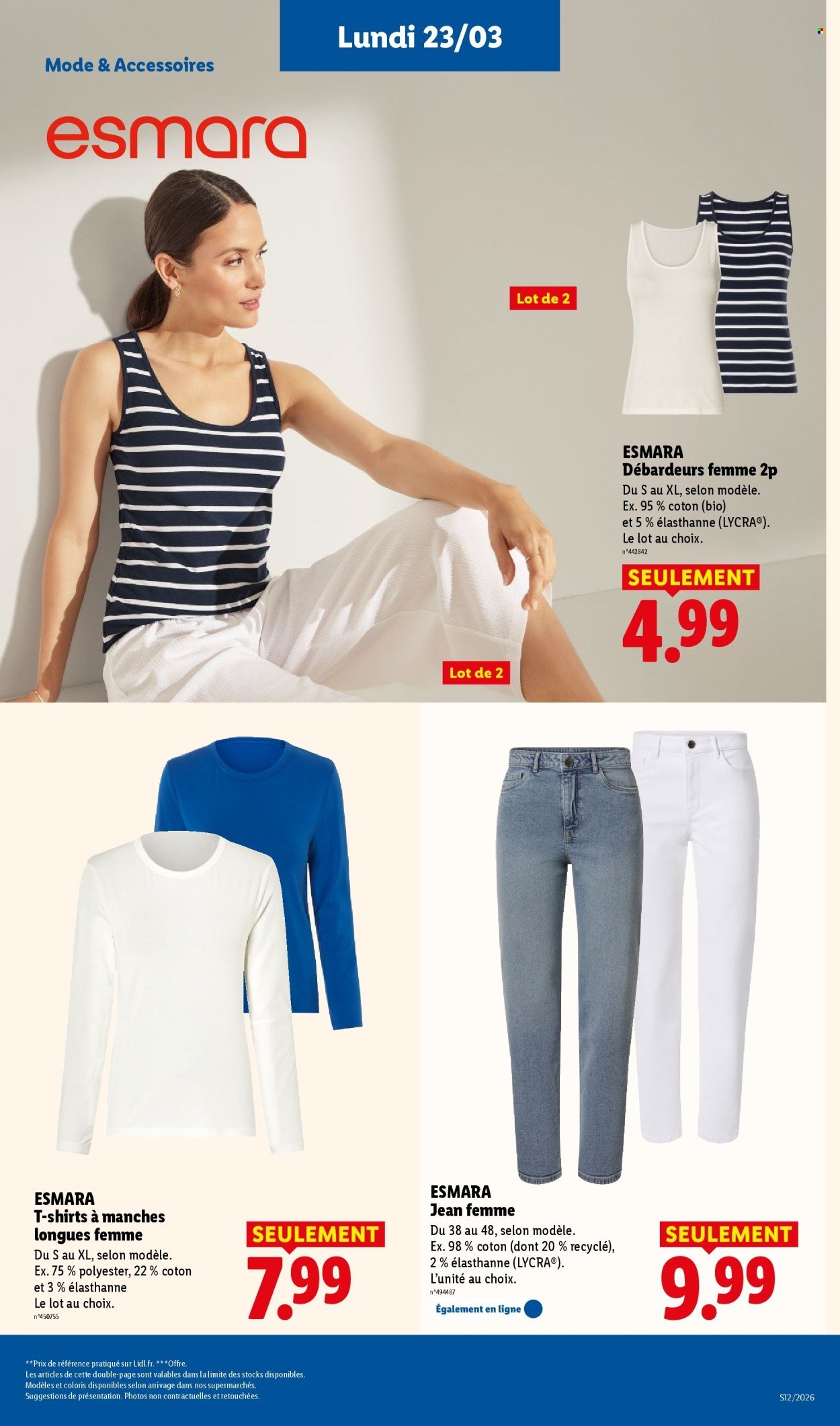 Catalogue LIDL - Les bonnes affaires de la semaine (2026-03-23 - 2026-03-26)