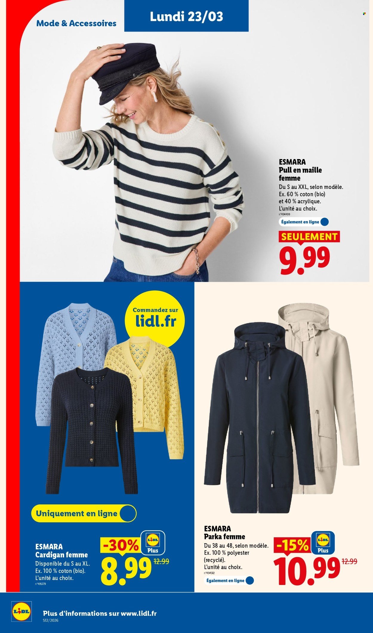 Catalogue LIDL - Les bonnes affaires de la semaine (2026-03-23 - 2026-03-26)