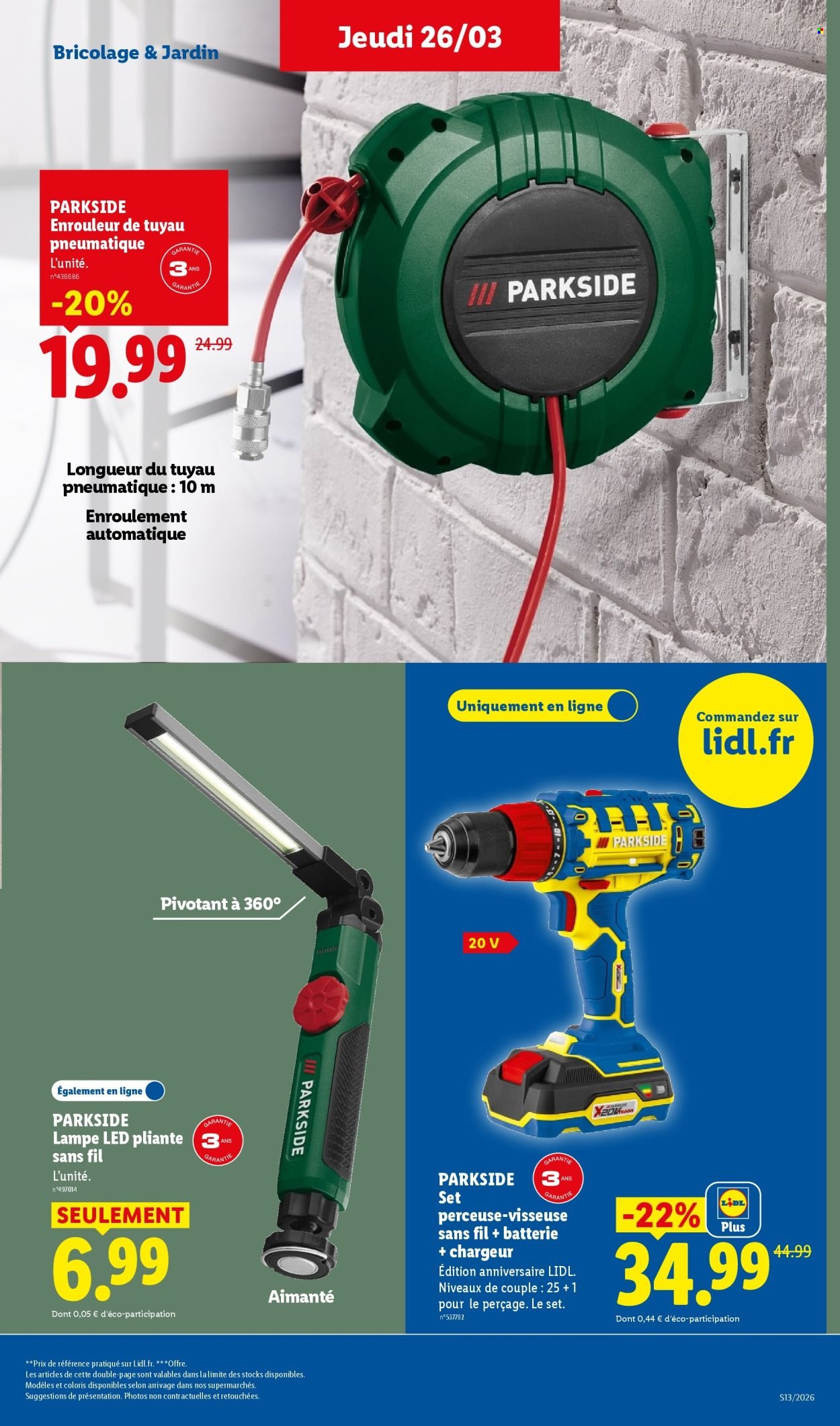 Catalogue LIDL - Les bonnes affaires de la semaine (2026-03-23 - 2026-03-26)