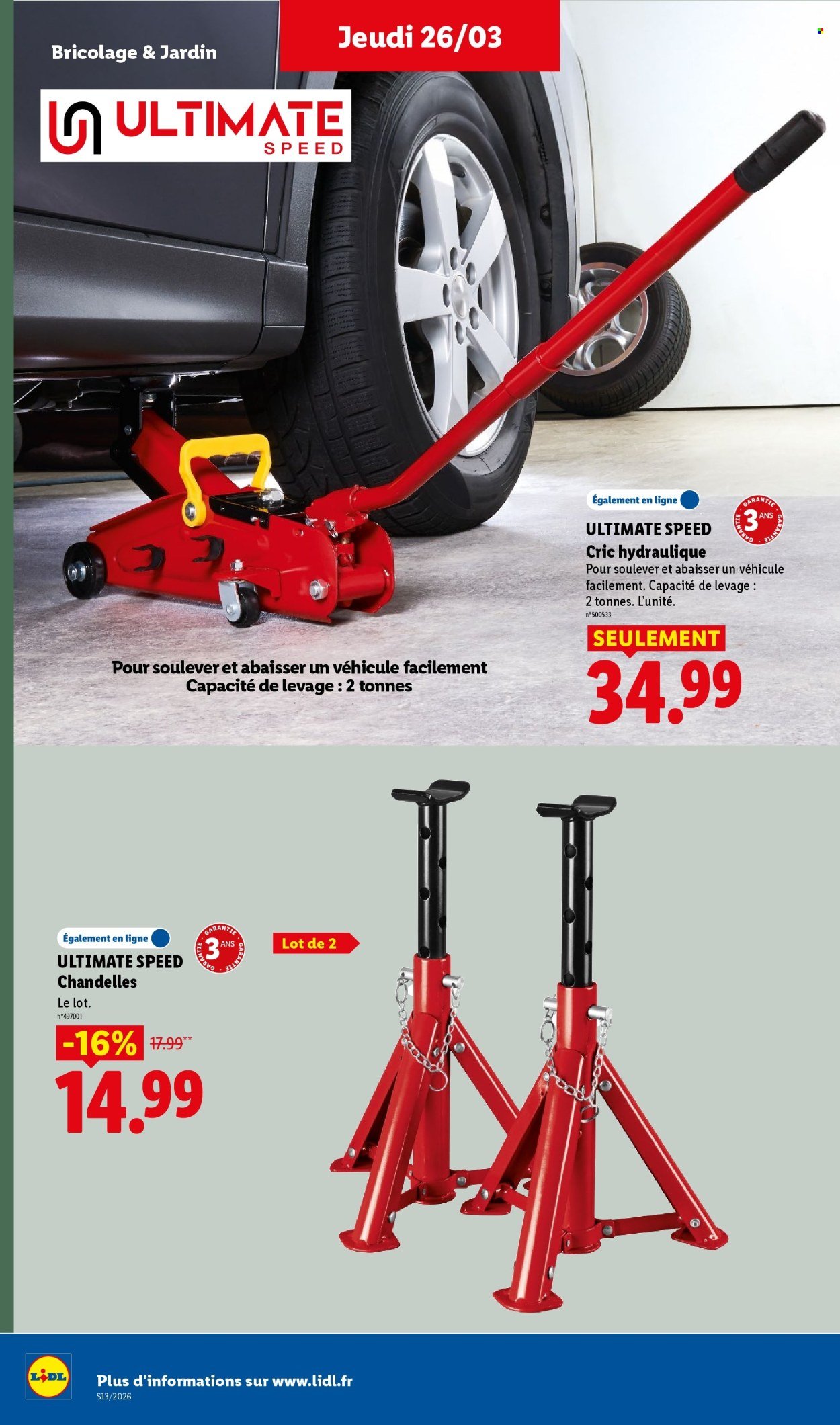 Catalogue LIDL - Les bonnes affaires de la semaine (2026-03-23 - 2026-03-26)