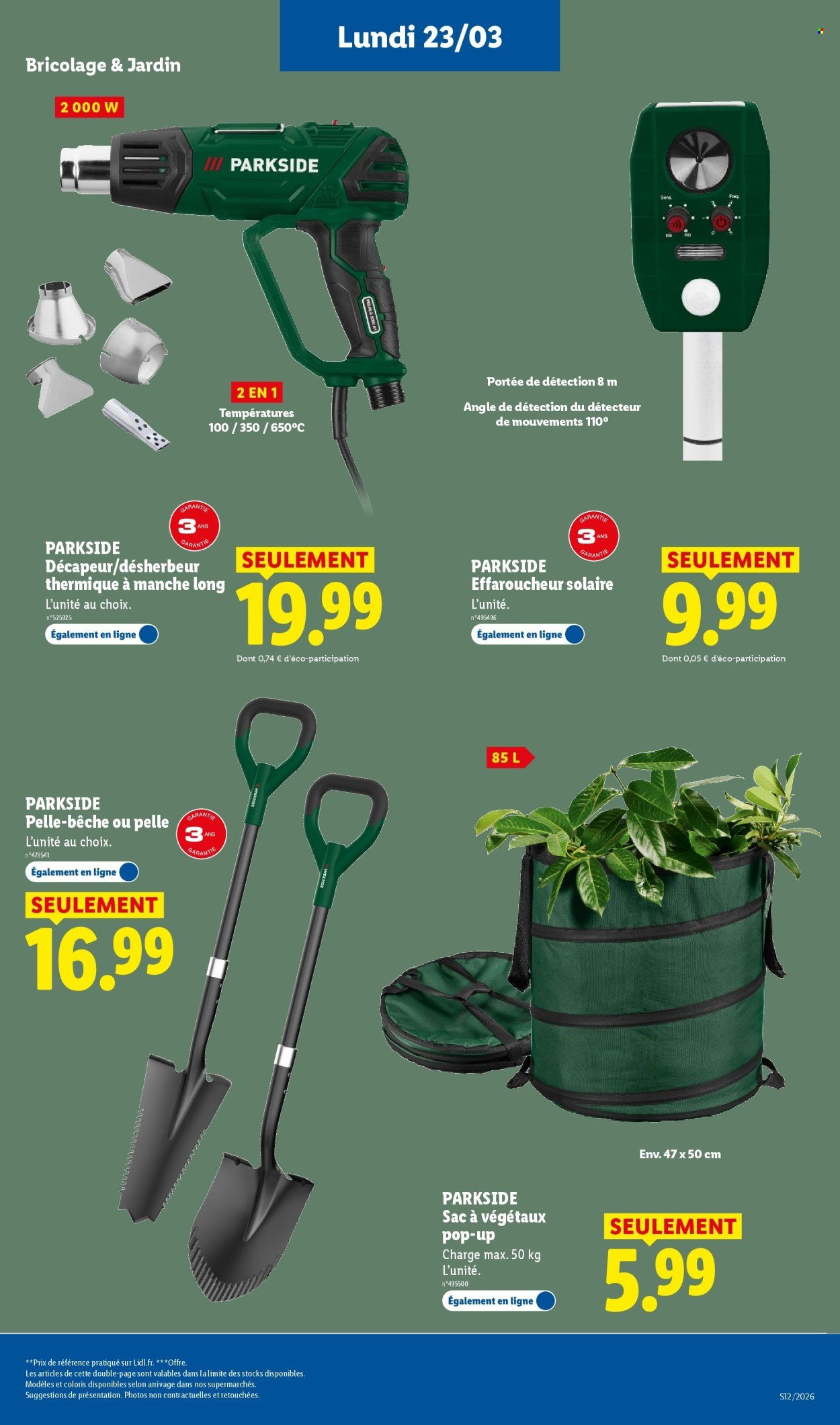 Catalogue LIDL - Les bonnes affaires de la semaine