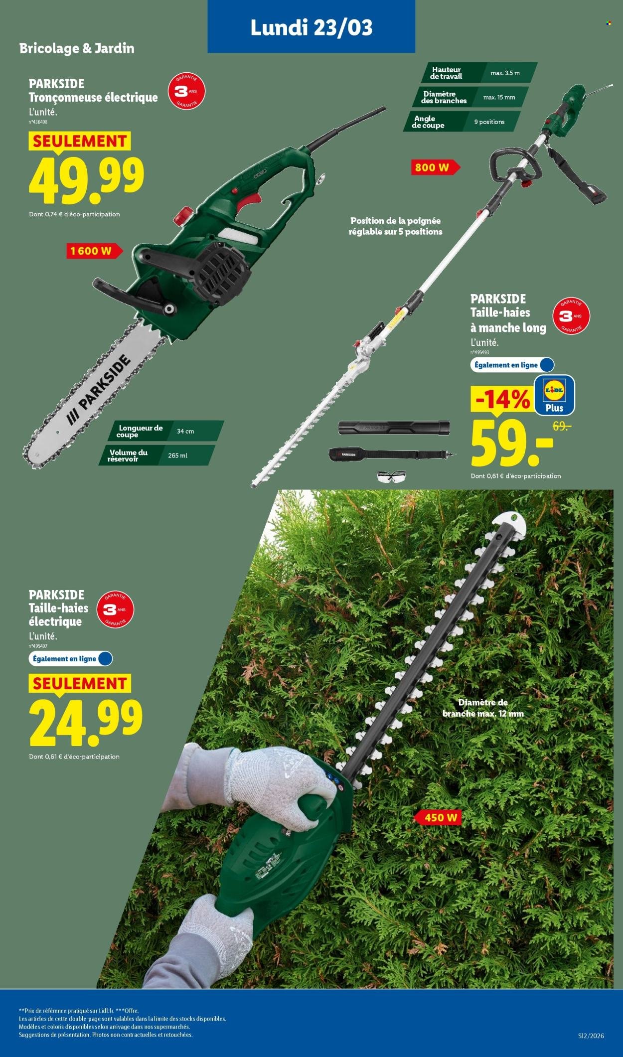 Catalogue LIDL - Les bonnes affaires de la semaine